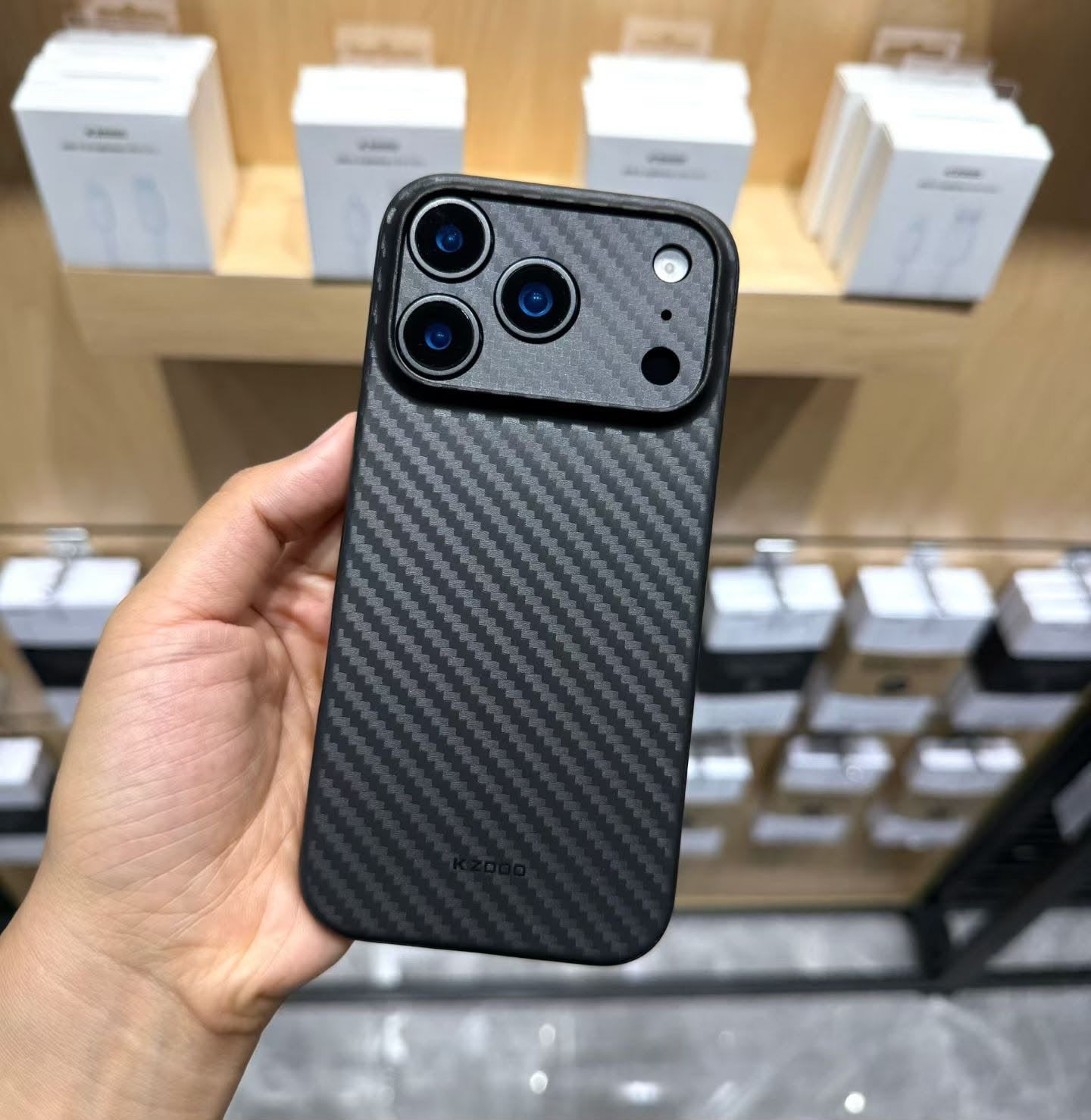 Kzdoo Air-Carbon Ultra Thin 0.3 Mm Case Black