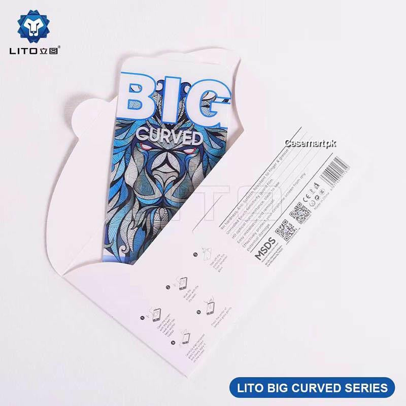 Original LITO Big Curved Bezel-Less Clear Full Transparent Glass