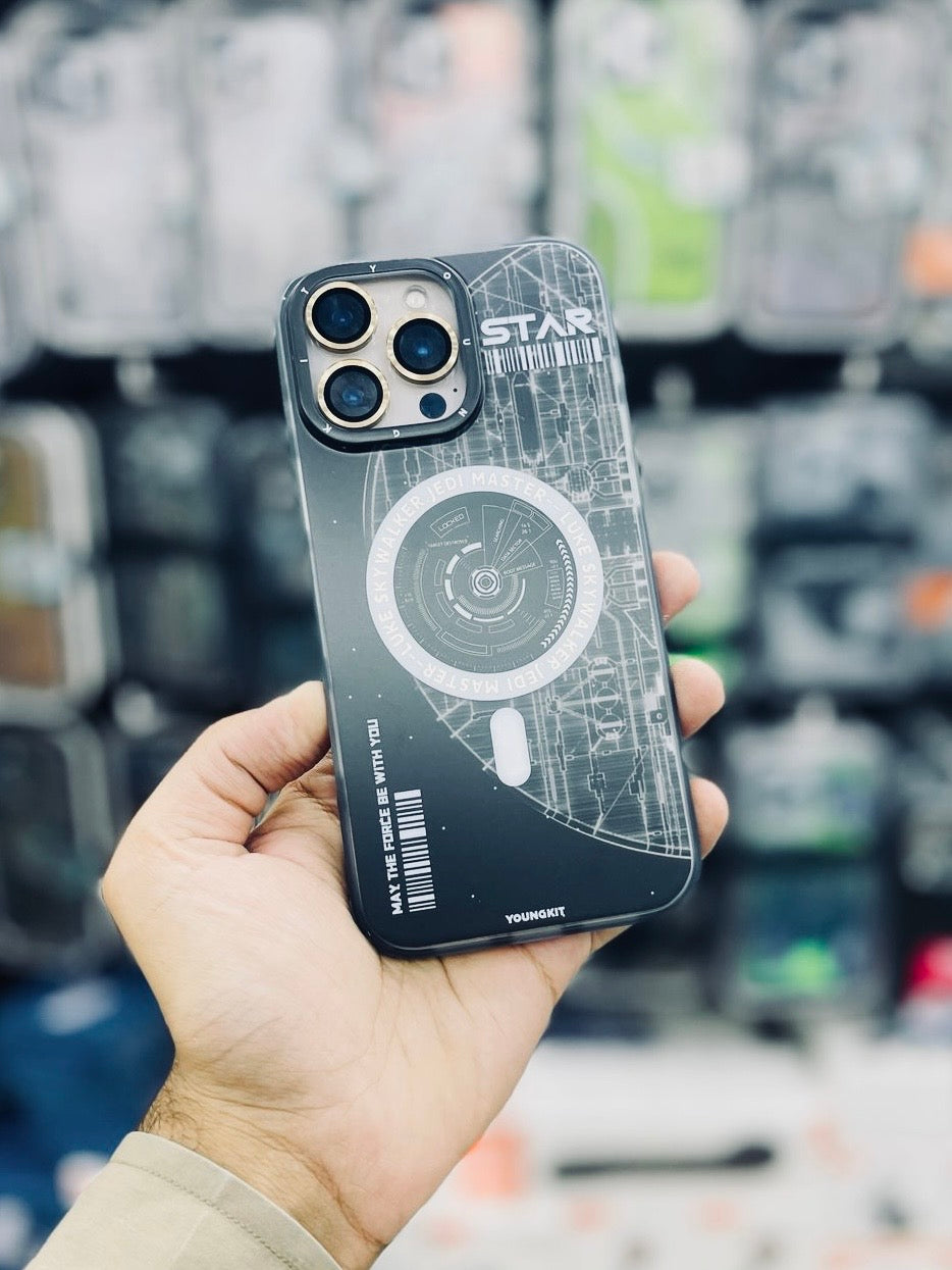 YoungKit Space Interstellar Journey Color Changing Case 16 Pro Max