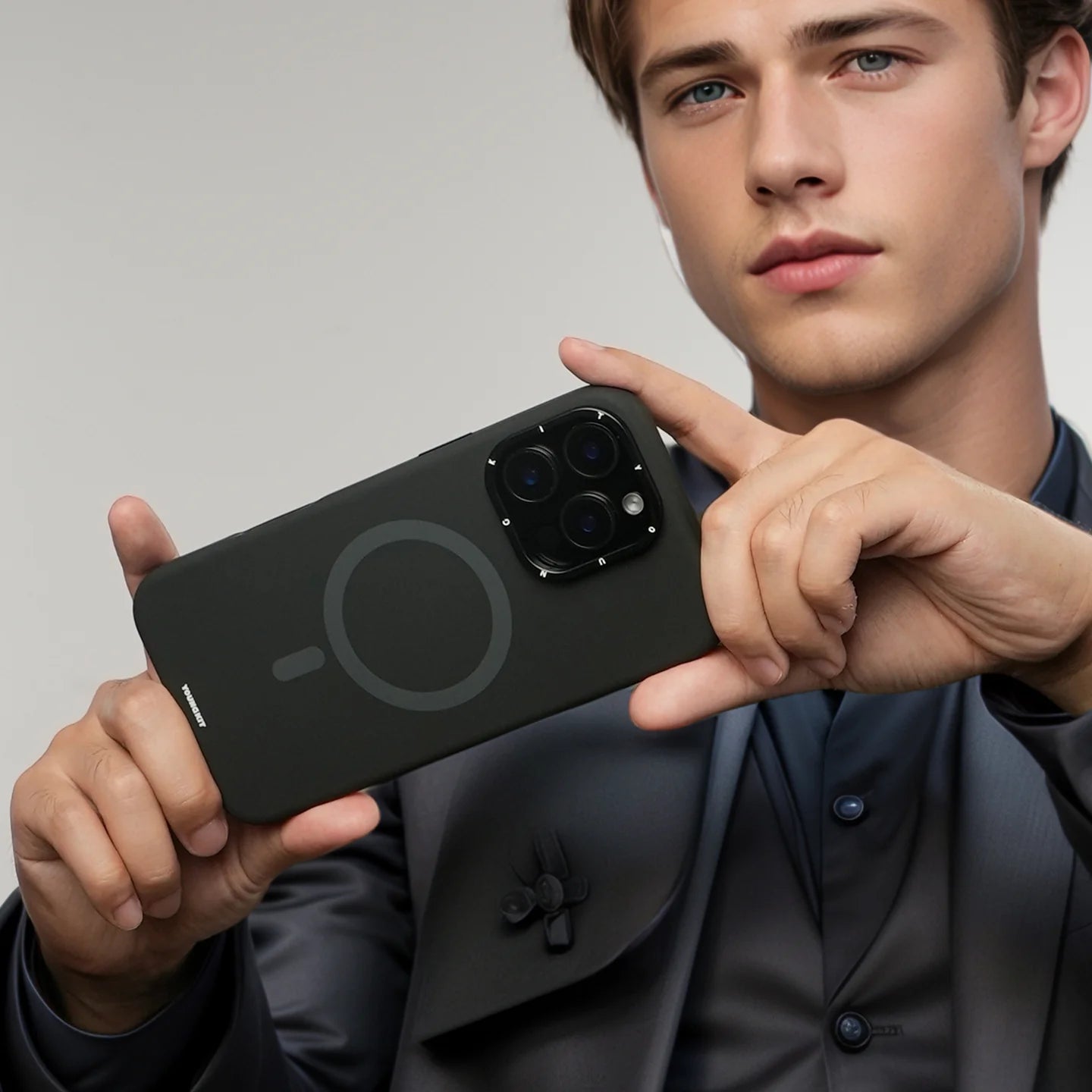 YoungKit Silicone Ring Stand 16 Pro Max