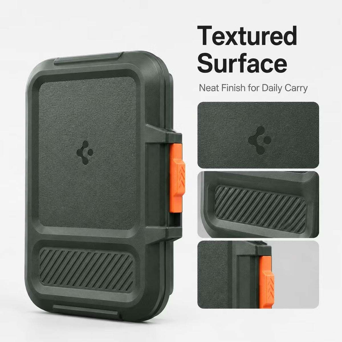 Spigen Lock Fit MagSafe Wallet - Magnetic Card Holder