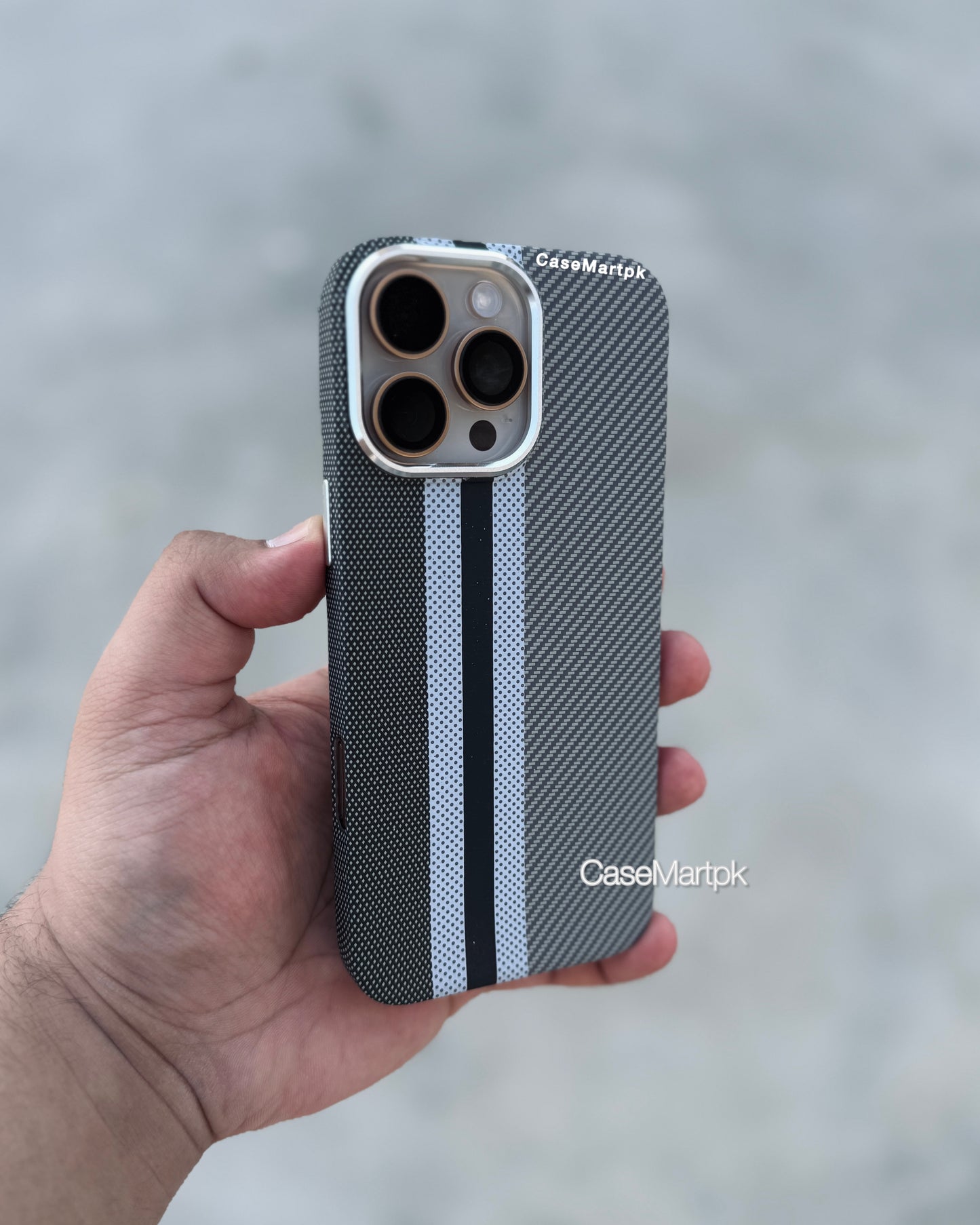 CARBON FIBRE CASE GREY