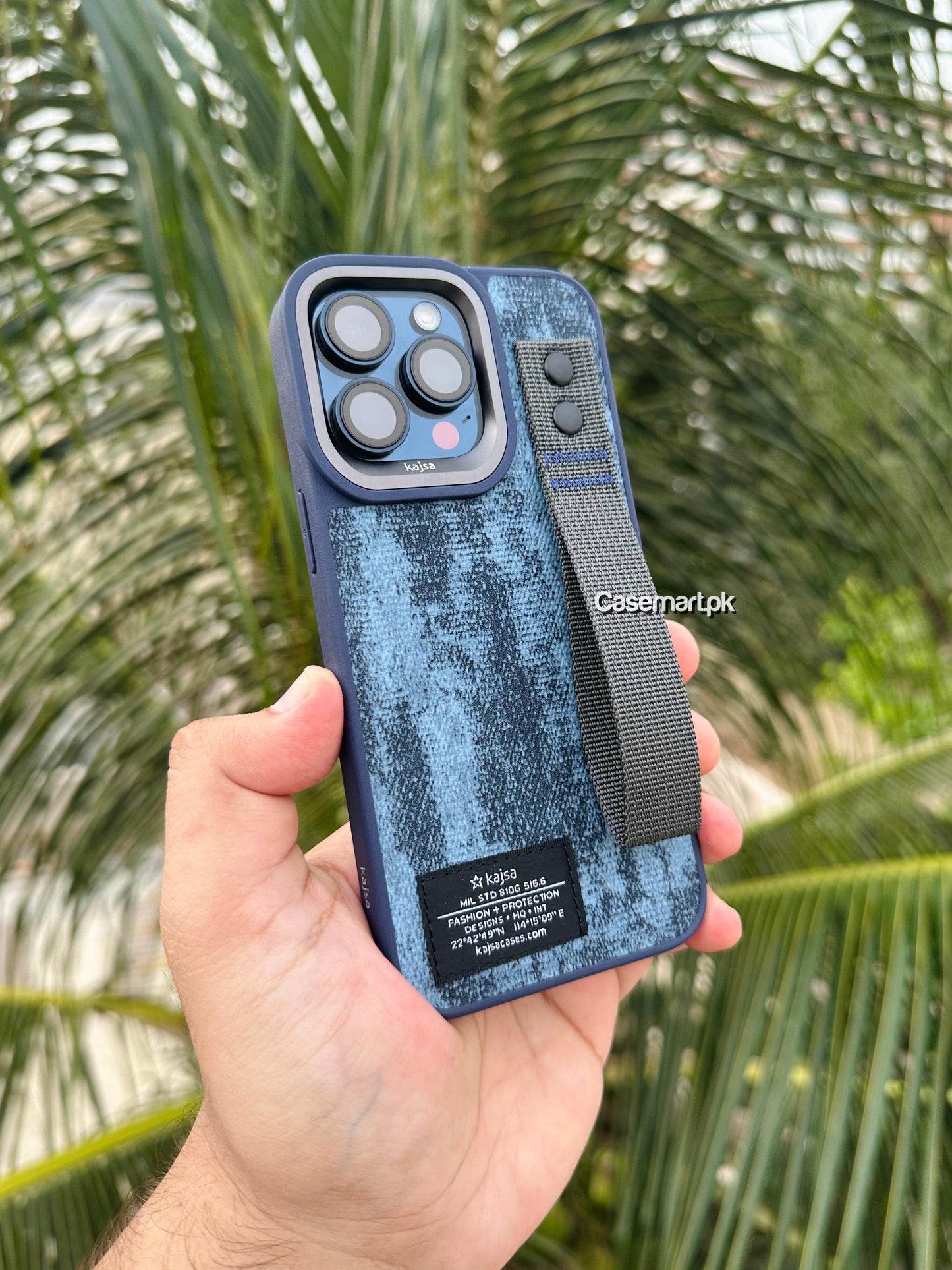Original kajsa finewoven strap case iphone 15 pro max