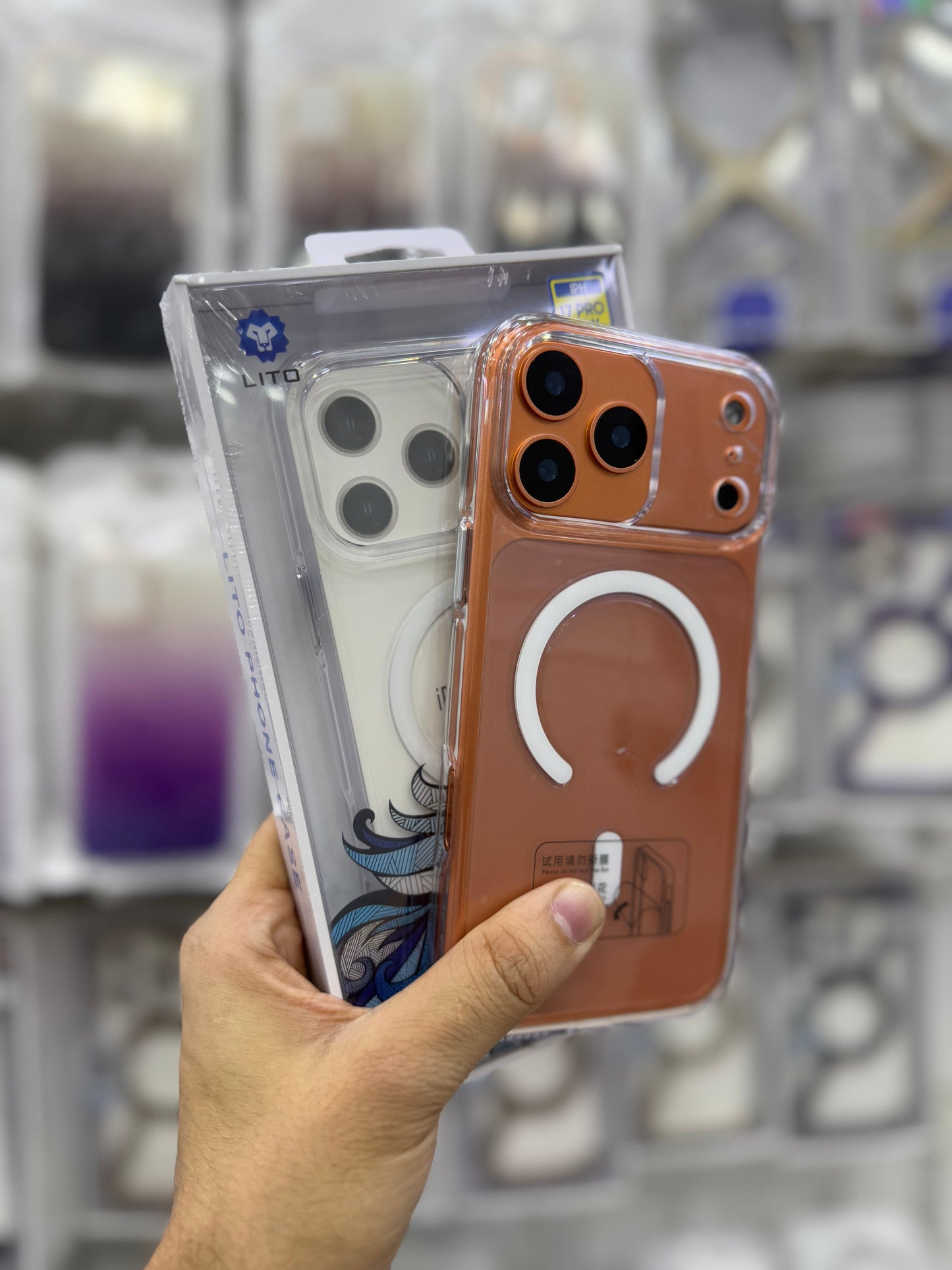 Lito Clear MagSafe Case - 17 Pro & 17 Pro Max