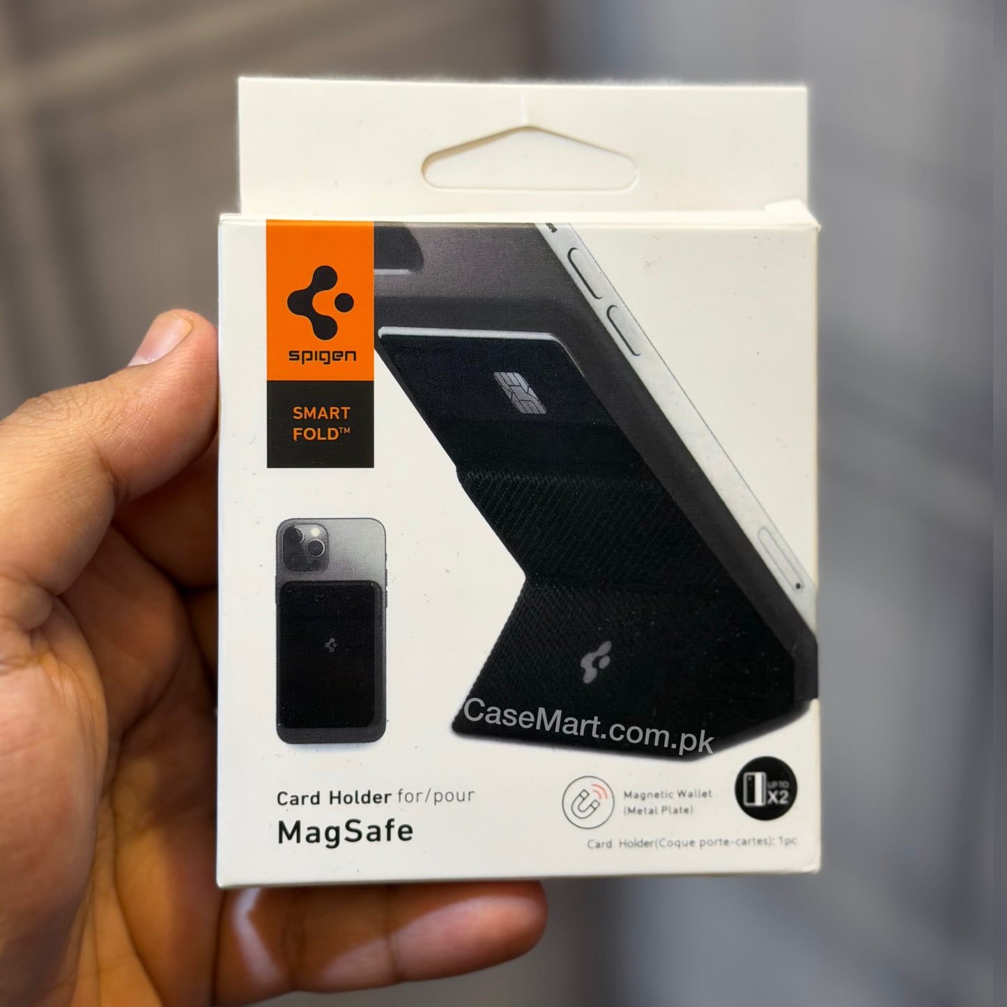 Spigen Smart Fold MagSafe Wallet - Card Holder + Stand