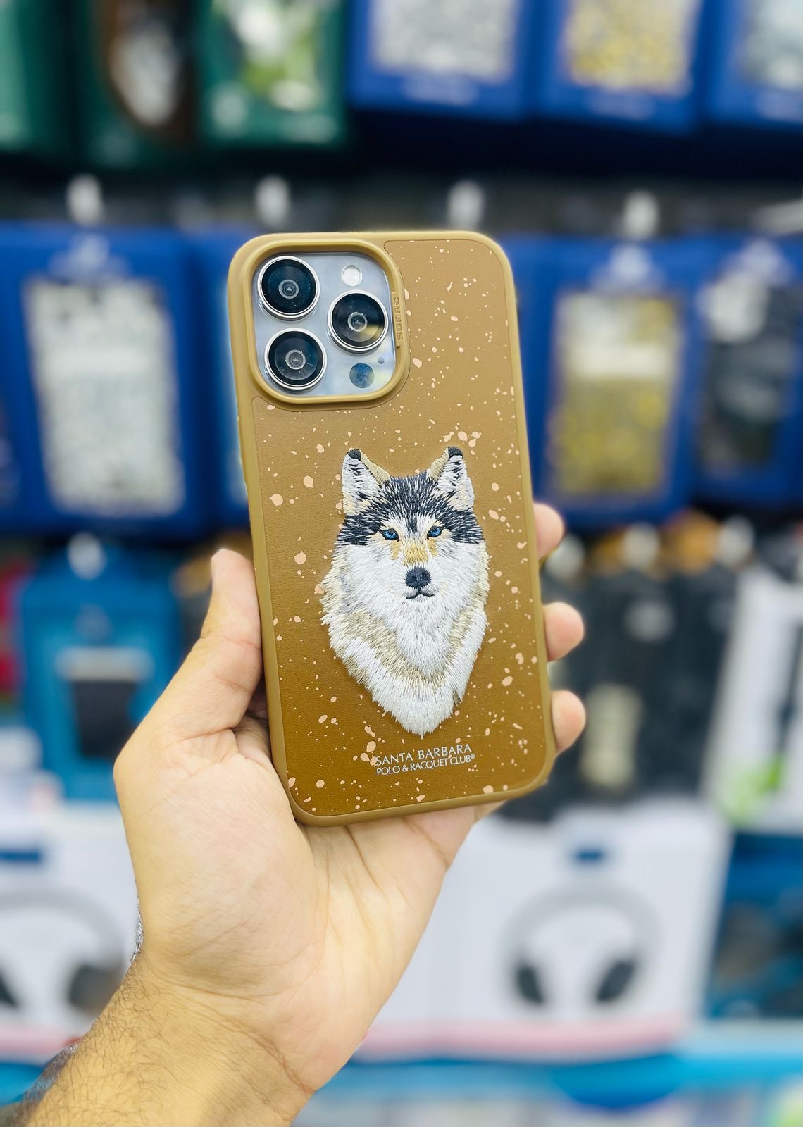 Original polo savanna series wolf iPhone 15 pro max