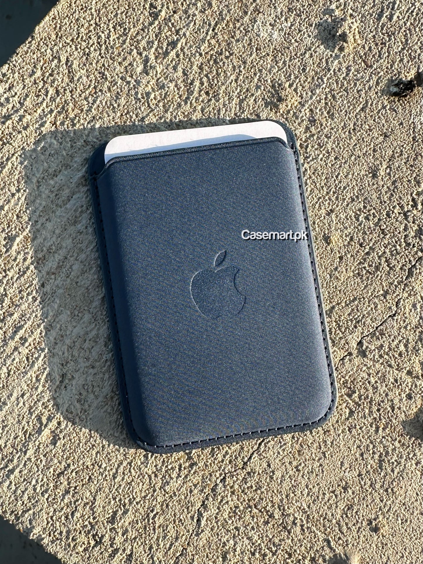 apple magsafe wallet with pop up notification apple 1:1 blue in genuine finewoven