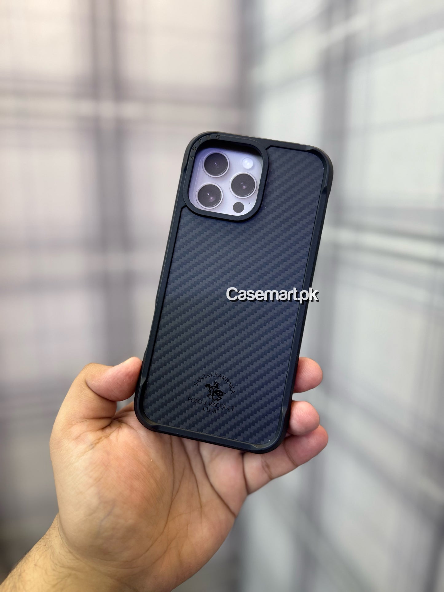 Polo Santa barbara elvis series case leather+kevlar for Apple iPhone 16 pro max