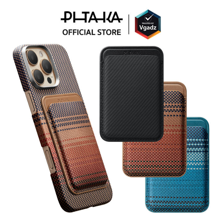 PITAKA MagSafe Woven Wallet - Magnetic Card Holder