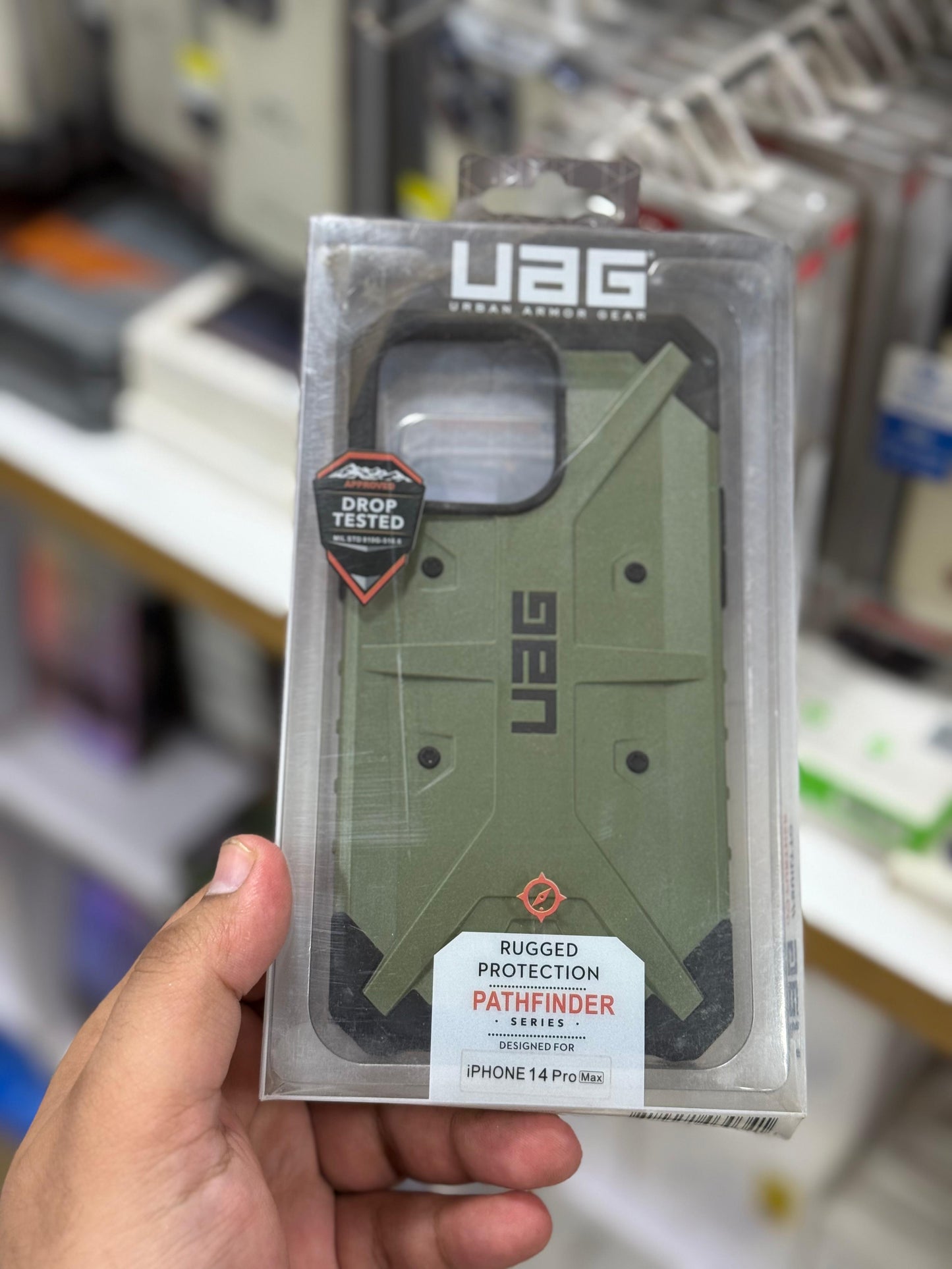 UAG Green pathfinder series case iPhone 14/15 pro max