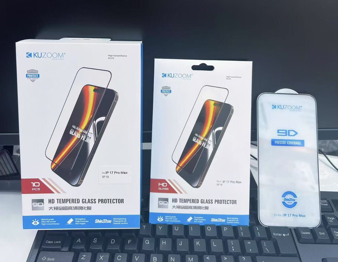 Original Kuzoom Clear Glass For All iPhone Models