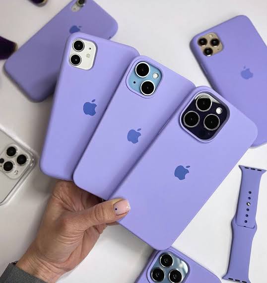 Apple Official Silicone Case Lilac