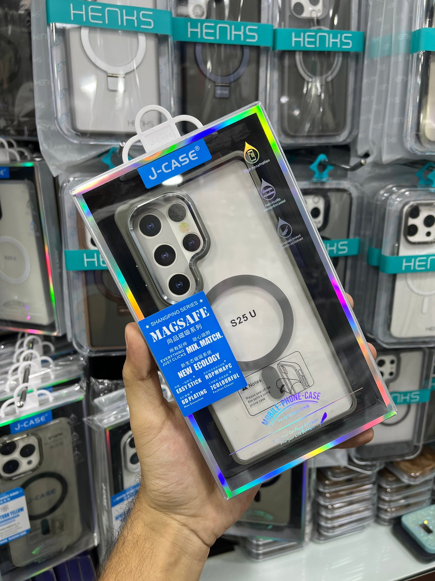 J case border MagSafe case for Samsung s25 ultra