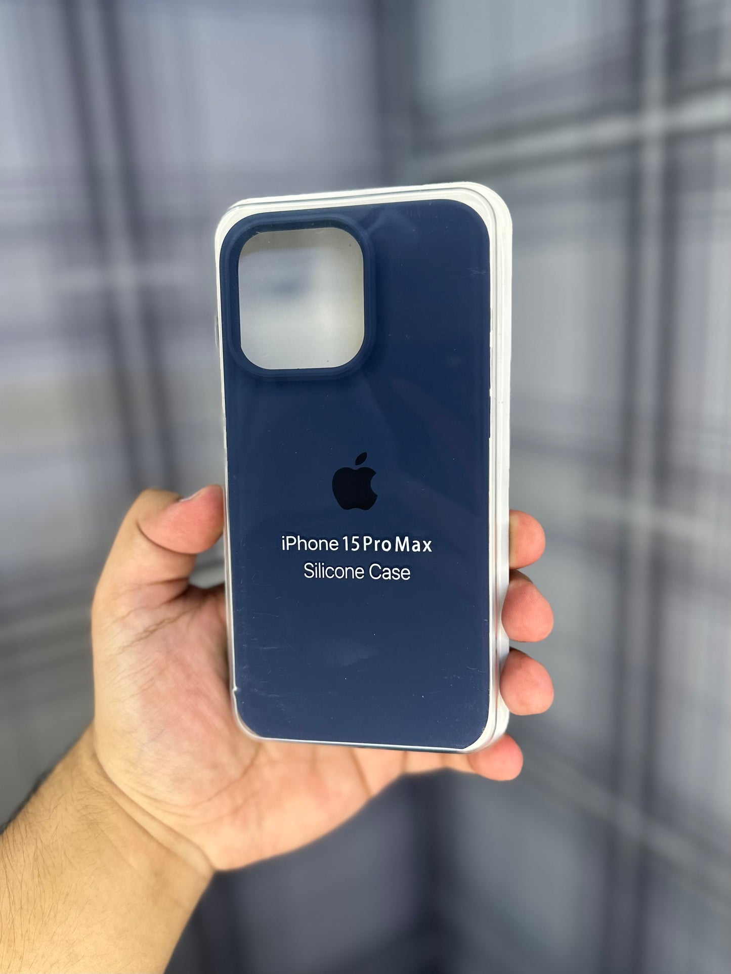 Apple Official Silicone Case Navy Blue