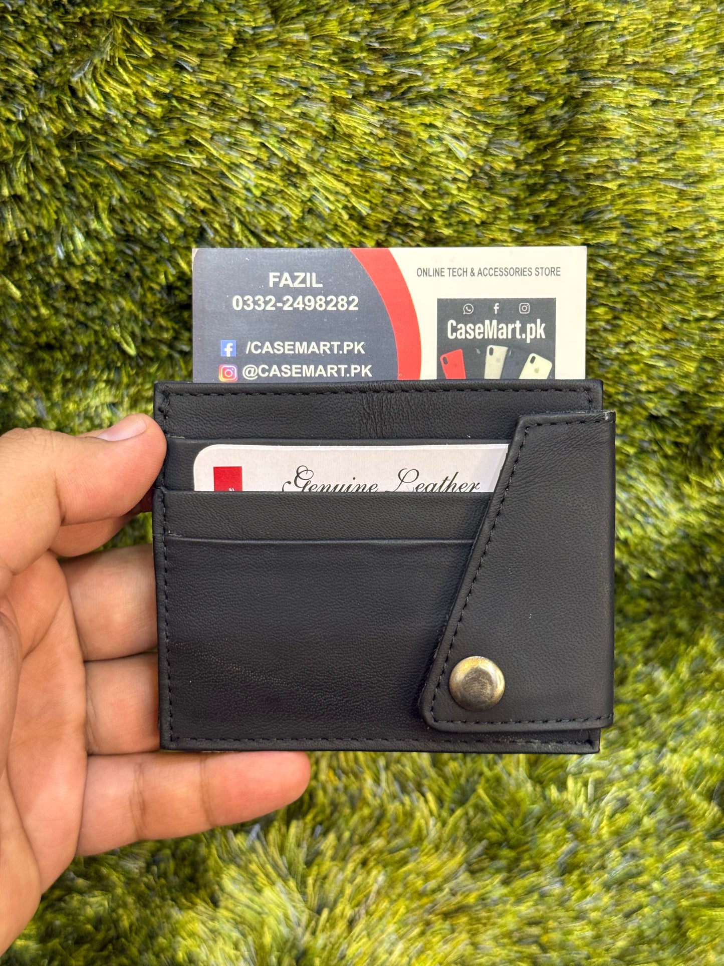 Genuine Leather Card Wallet