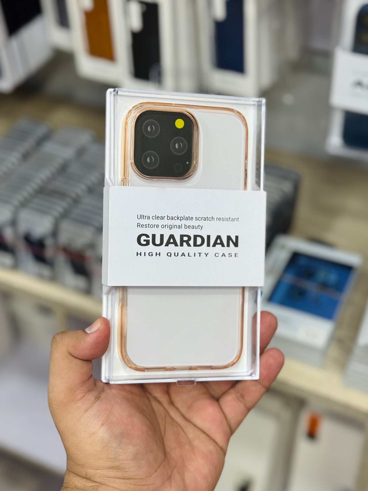 Desert KZDOO Guardian Acrylic Non-Yellowing case 16 Pro Max