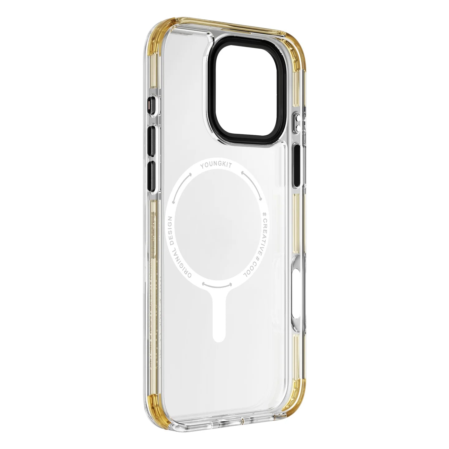 YoungKit Crystal Clear+Desert Case 16 Pro Max