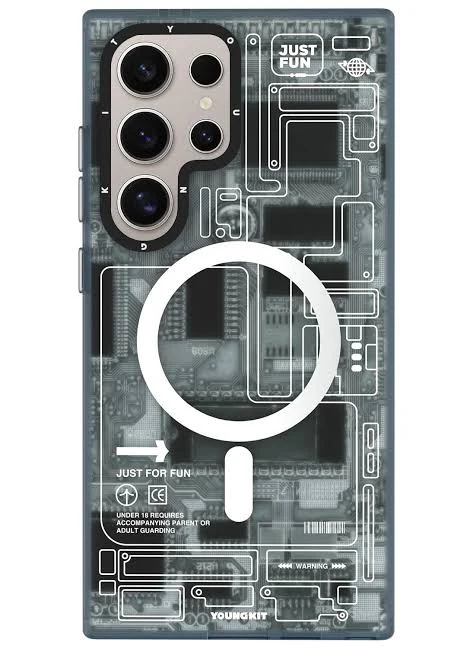 Young kit technology series case with MagSafe for Samsung s25 ultra