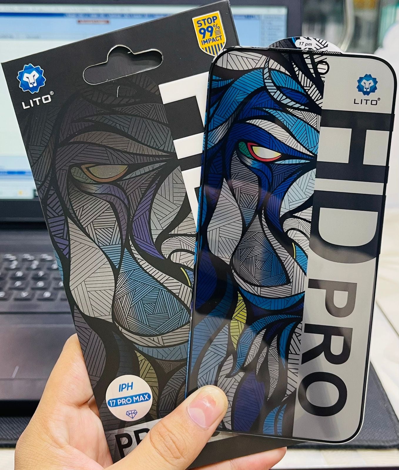 Original LITO HD PRO Privacy Dust Proof Glass Protector