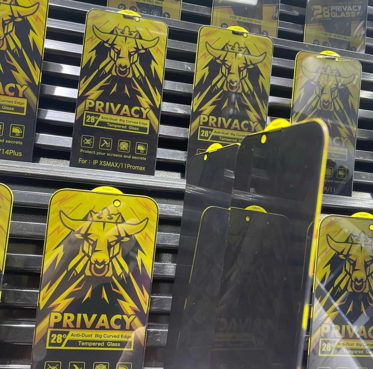 King Bull Original Privacy Glass Protector