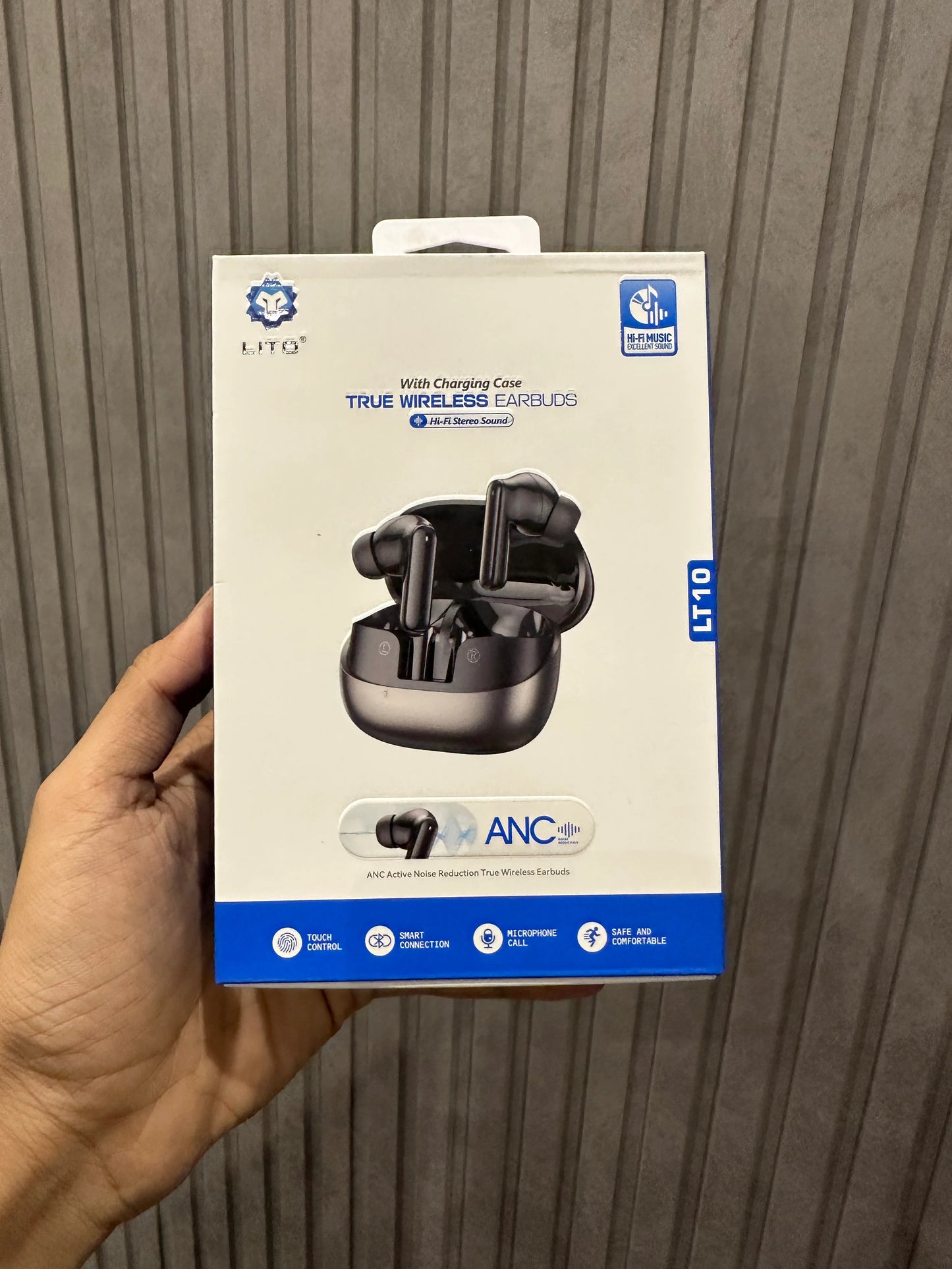 LITO LT10 High Quality Wireless Earbuds with ANC Active Noise Cancellation