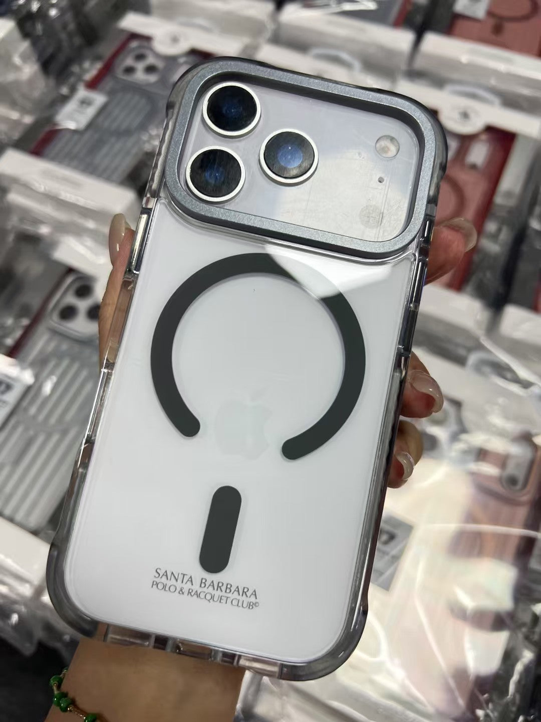 Polo Rebecca Border Clear Case 17 Series