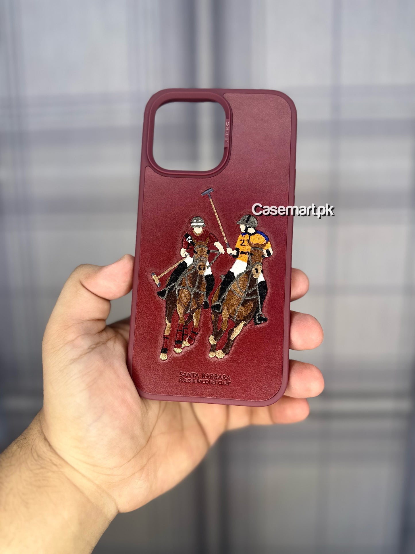 Original polo santa barbara jockey maroon