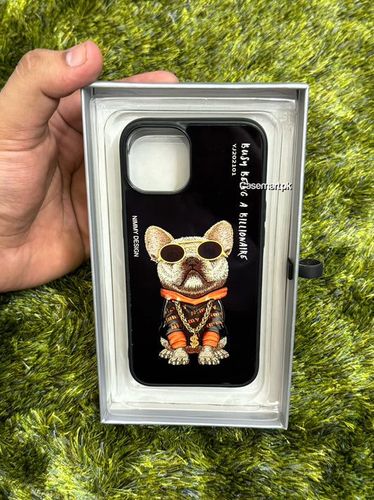 billionaire bulldog customised case