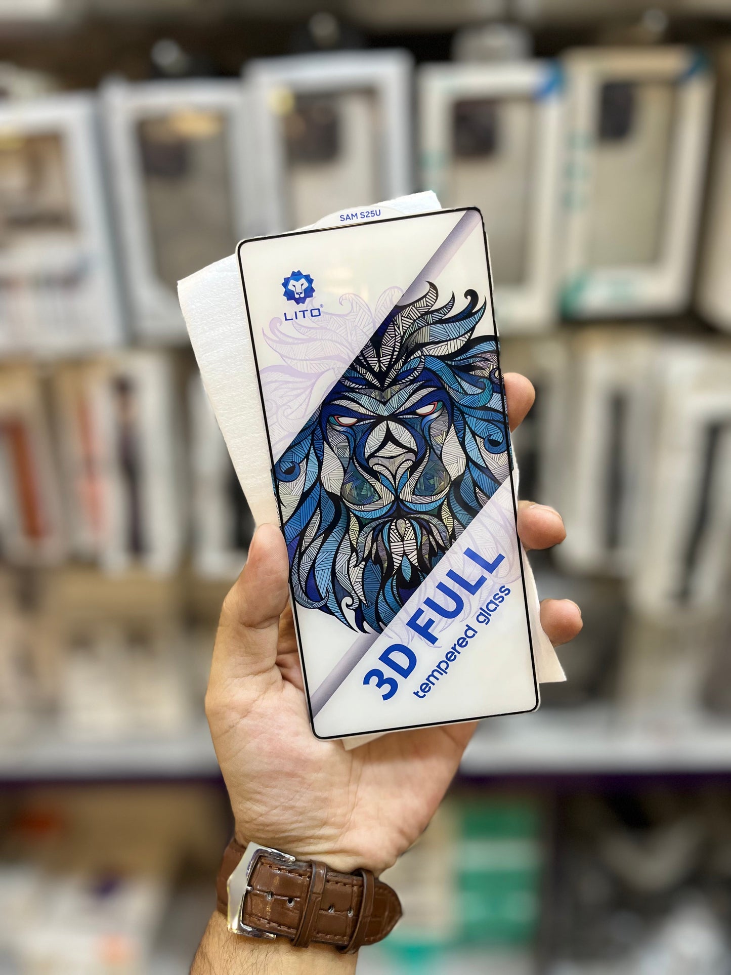 Lito HD clear finger print glass for Samsung s25 ultra