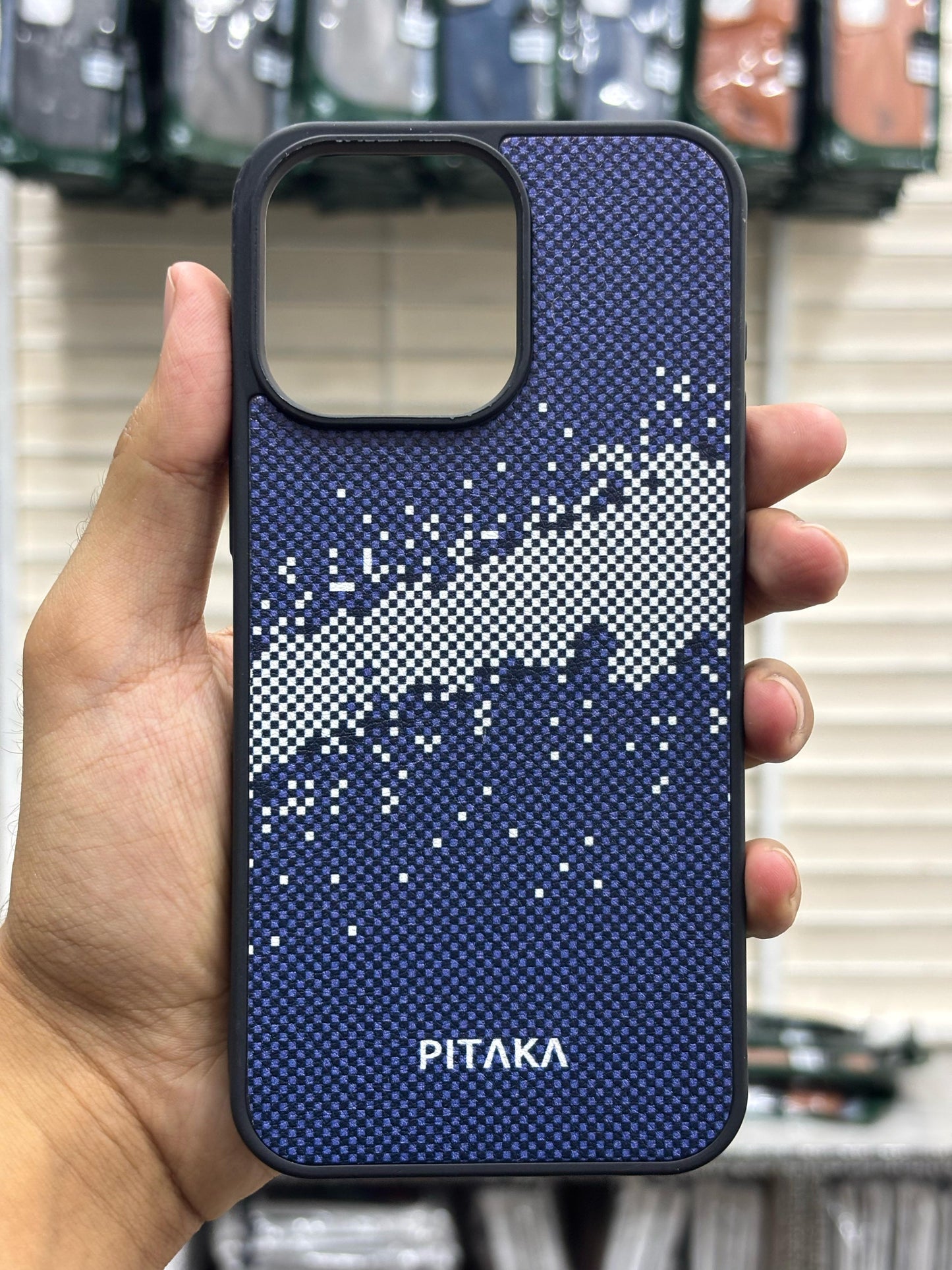 PITAKA SILICONE TPU CASE BLUE GALAXY