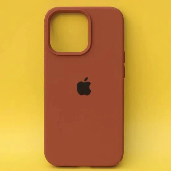 Apple Official Silicone Case Choco Brown