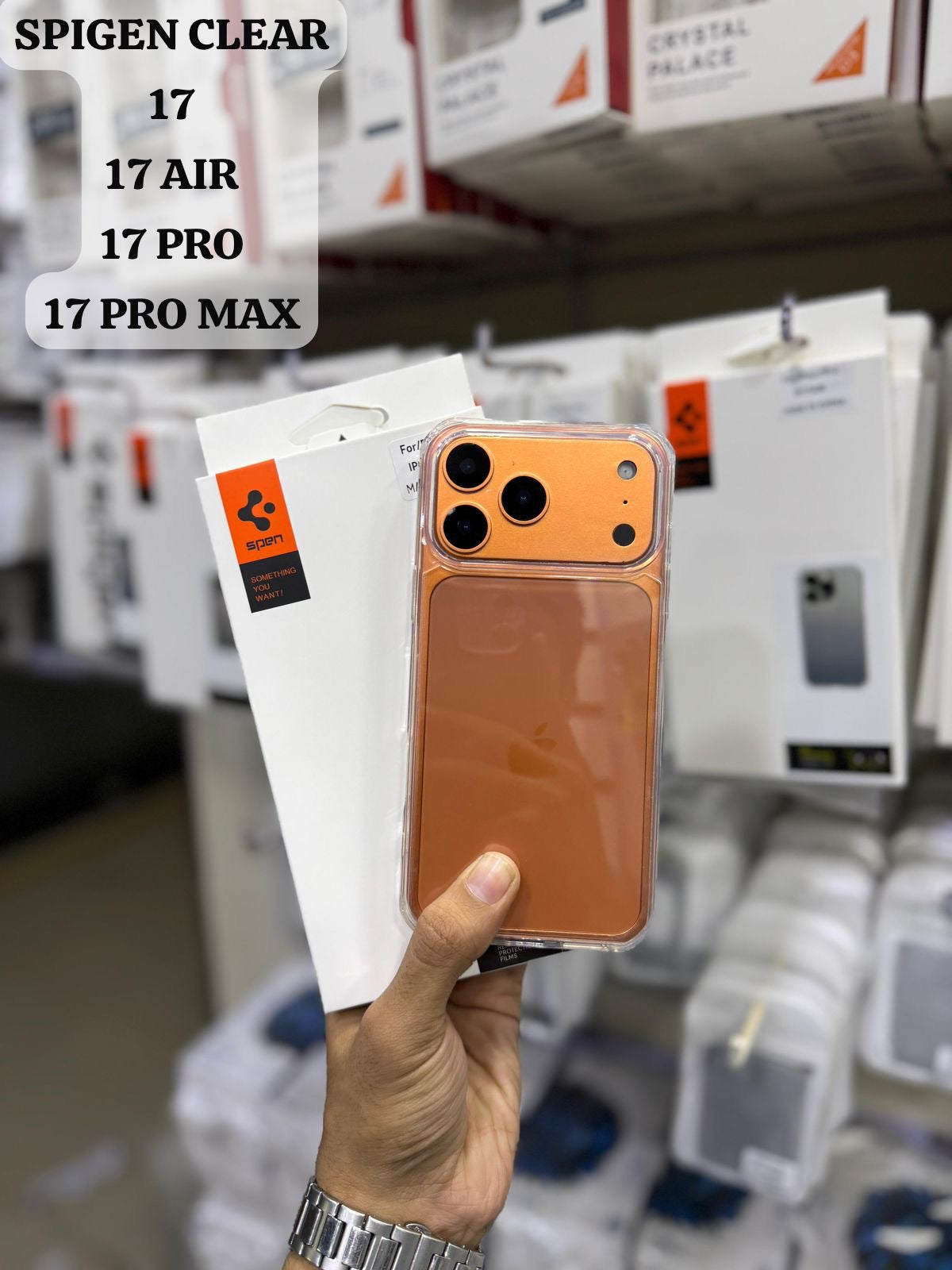 Spigen MagSafe Clear Cases 17 Series