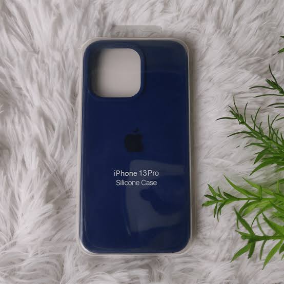 Apple Official Silicone Case Navy Blue
