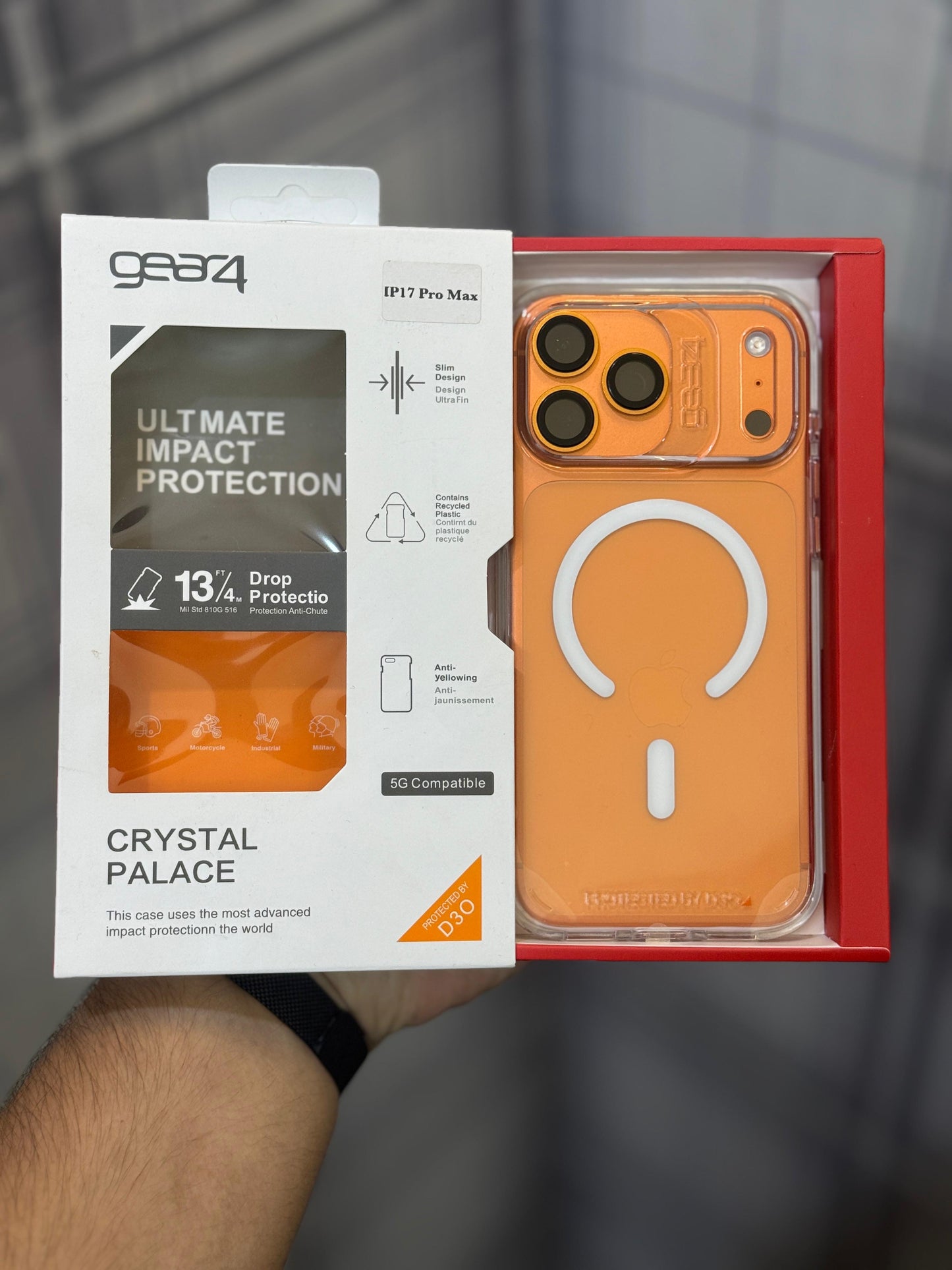 Gear4 MagSafe Clear Case Anti Yellow