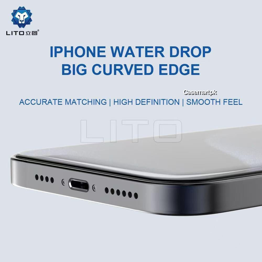 Original LITO Big Curved Bezel-Less Clear Full Transparent Glass