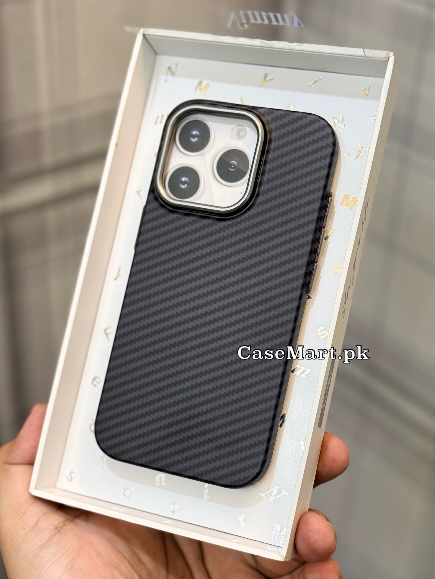 BLACK WAVE CARBON FIBRE KEVLAR CASE