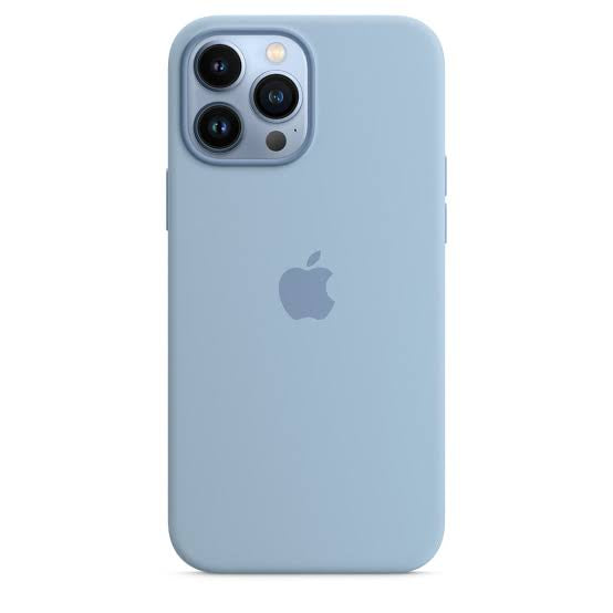 Apple Official Silicone Case Sierra Blue