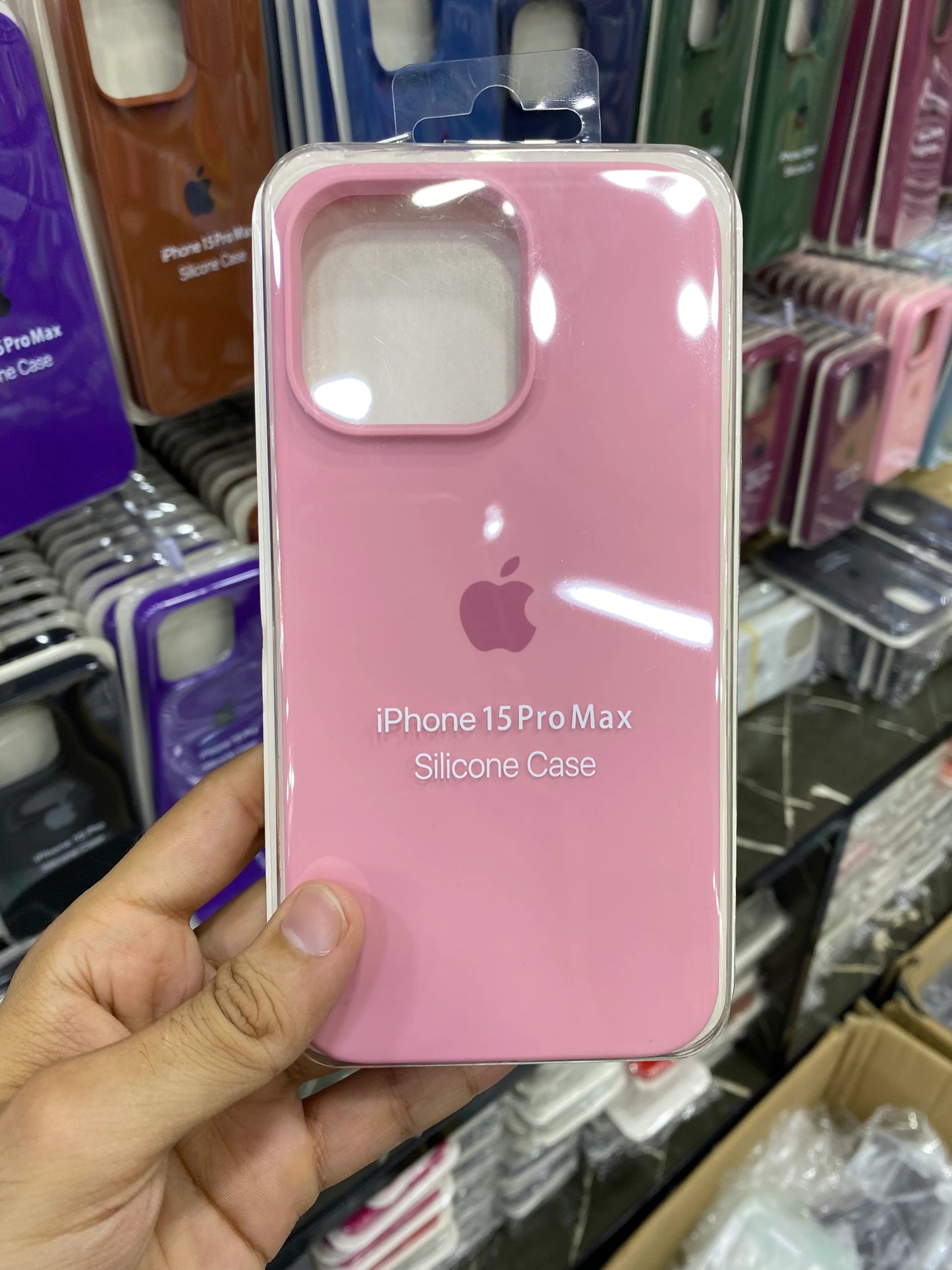 Apple Official Silicone Case Baby Pink