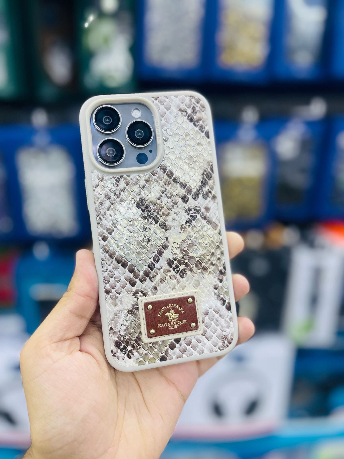 Polo sagar case white 15 pro max