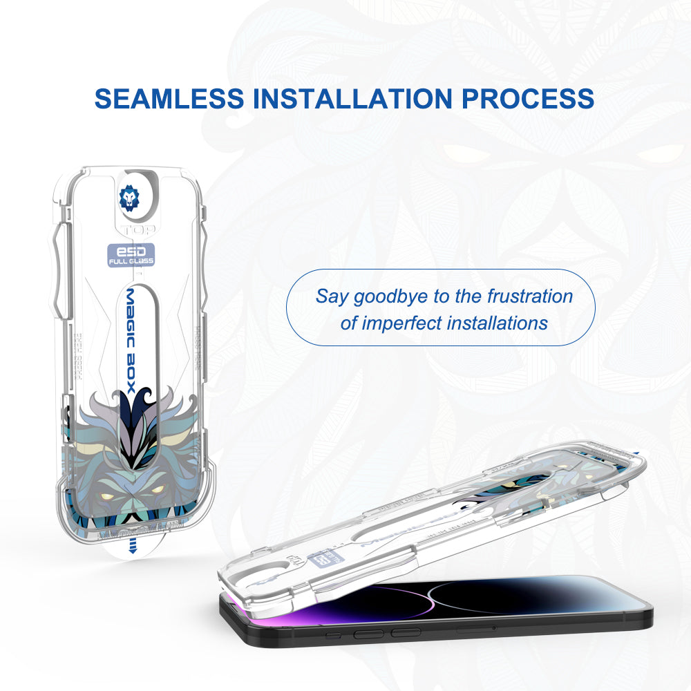 LITO Magic Glass Screen Protector Box With Applying Kit - Clear, Privacy & Matte for Apple iPhone | D+ Tools Series