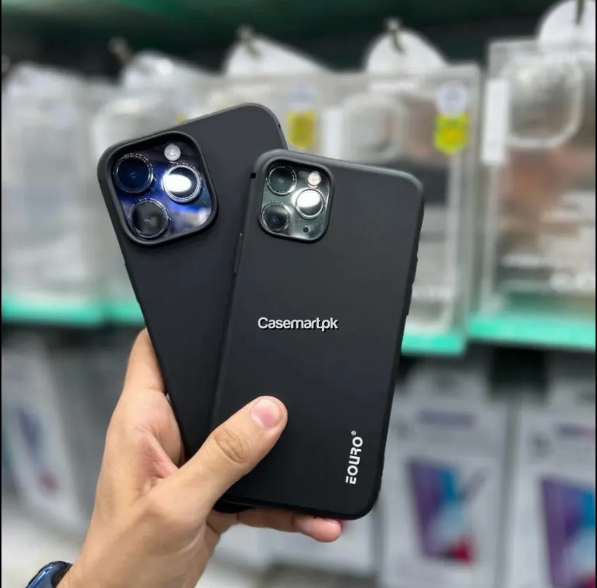 Eouro Black Anti Drop Sleek Protective Case