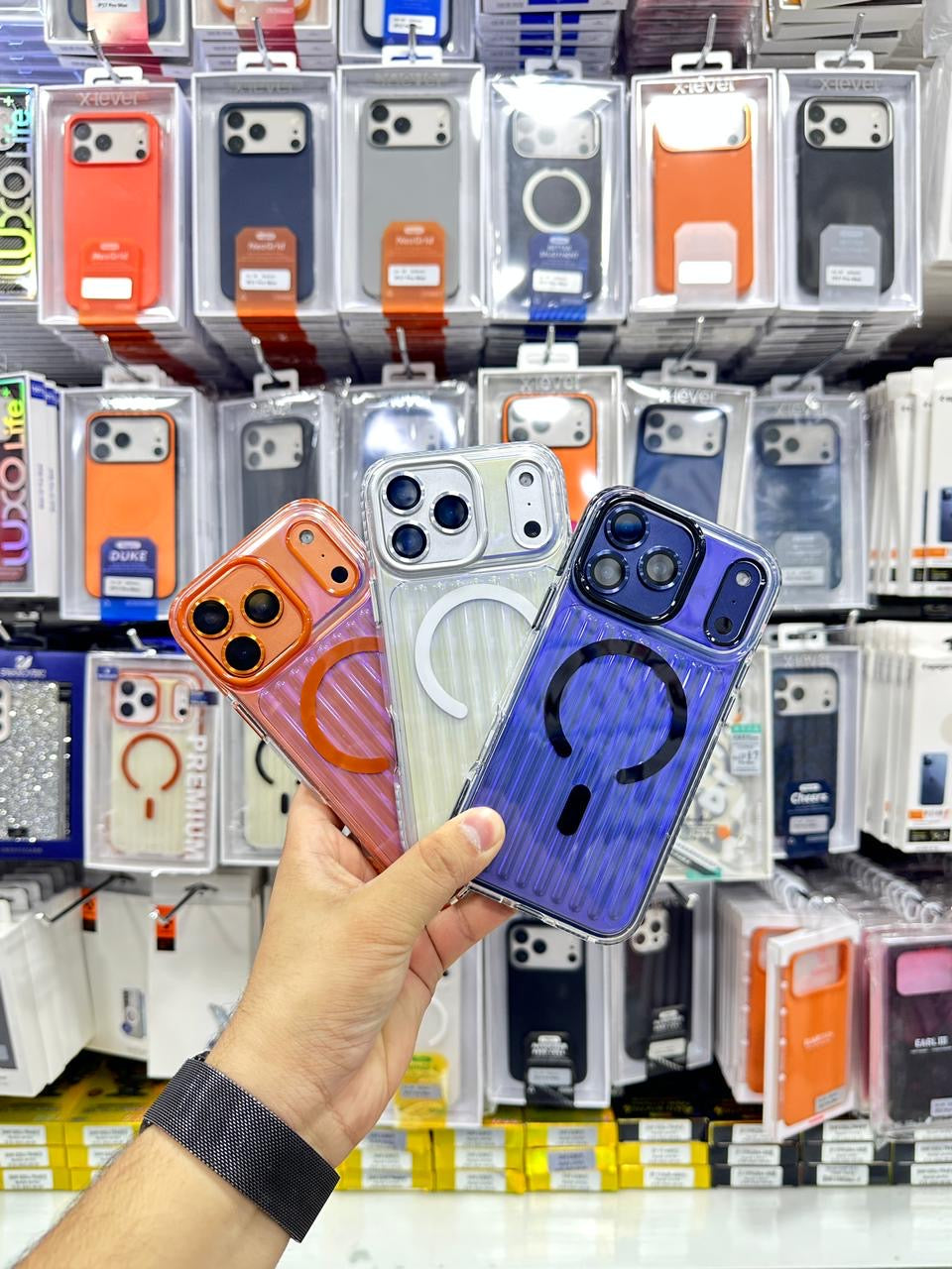 Mutural Corrugated MagSafe Case - 17 Pro Max