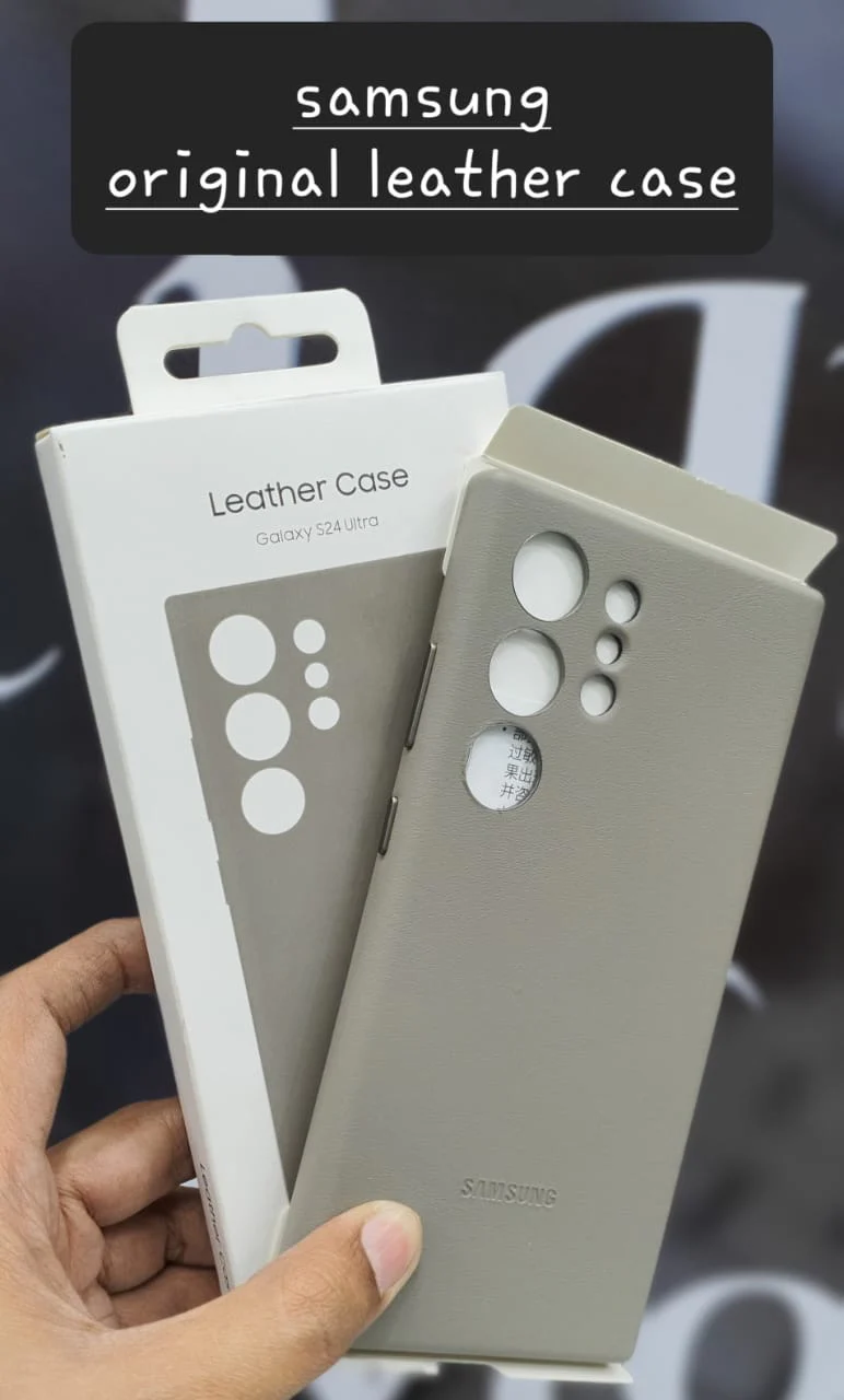 Samsung s24 ultra leather case