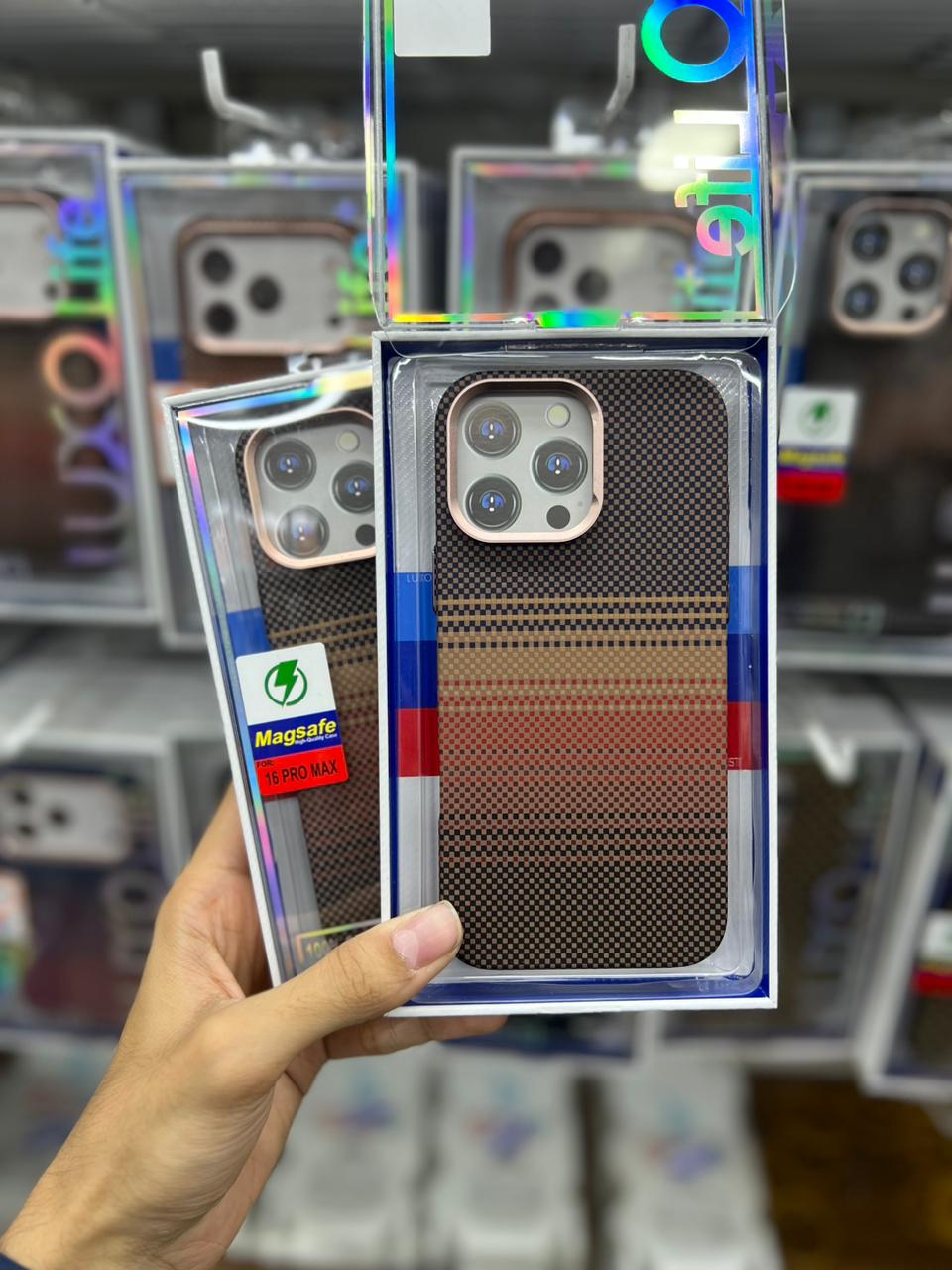 PITAKA SUNSET CARBON FIBRE KEVLAR CASE