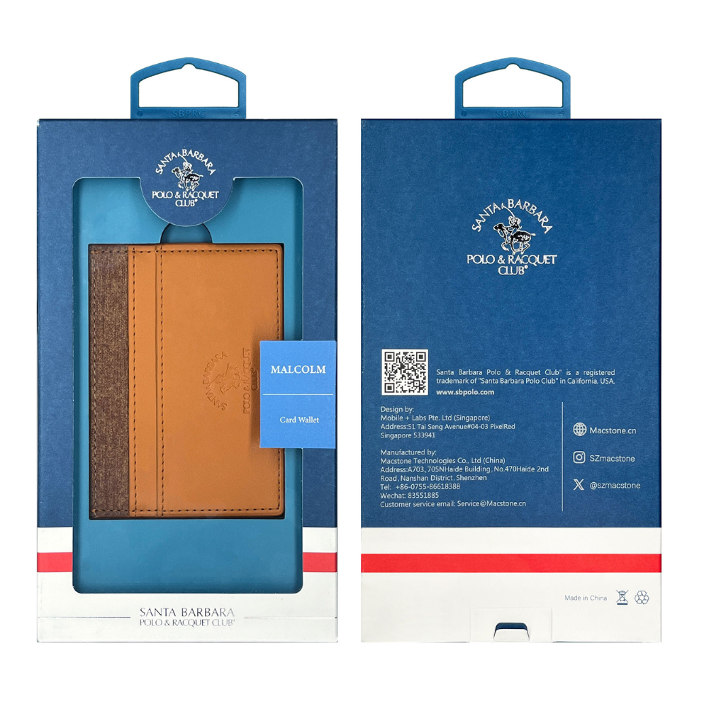 Original Polo Santa Barbara - Genuine Leather Card Wallet