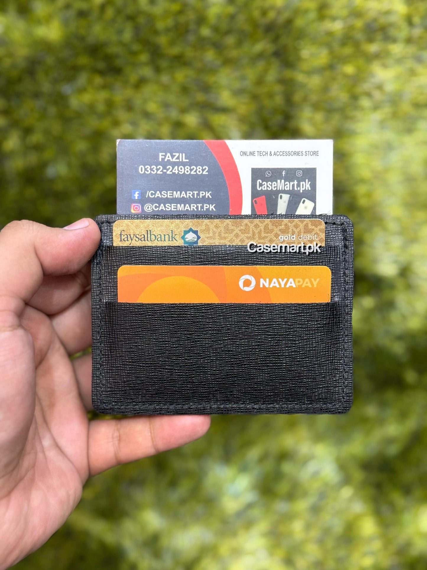 Genuine Leather Card Wallet