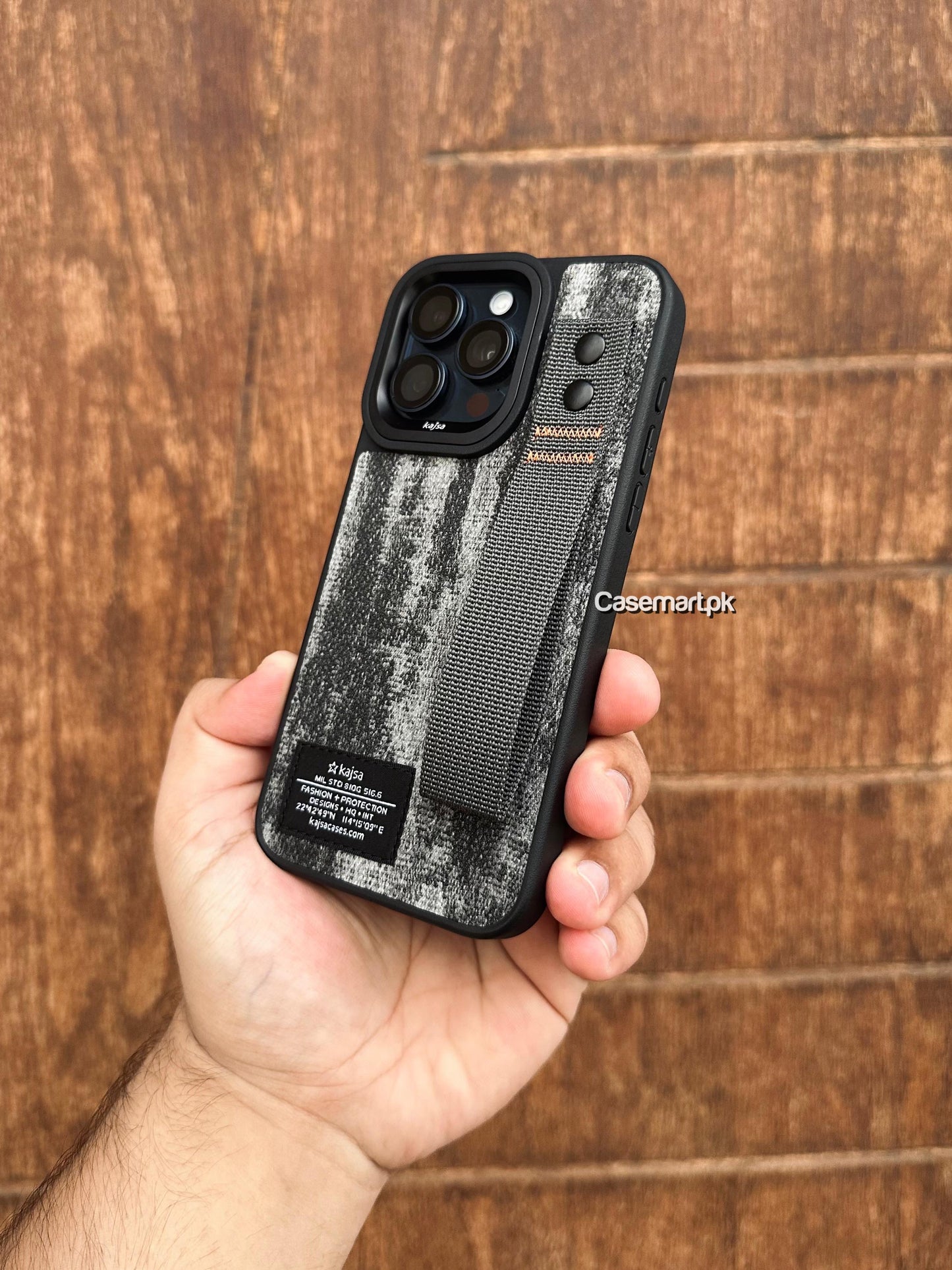 Original kajsa finewoven strap case iphone 15 pro max