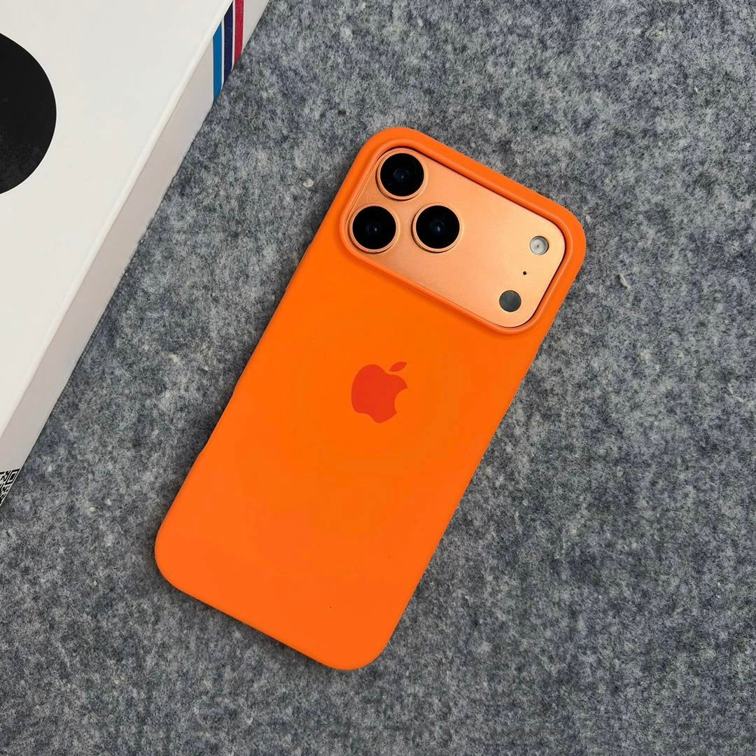 Apple Official Silicone Case Cosmic Orange