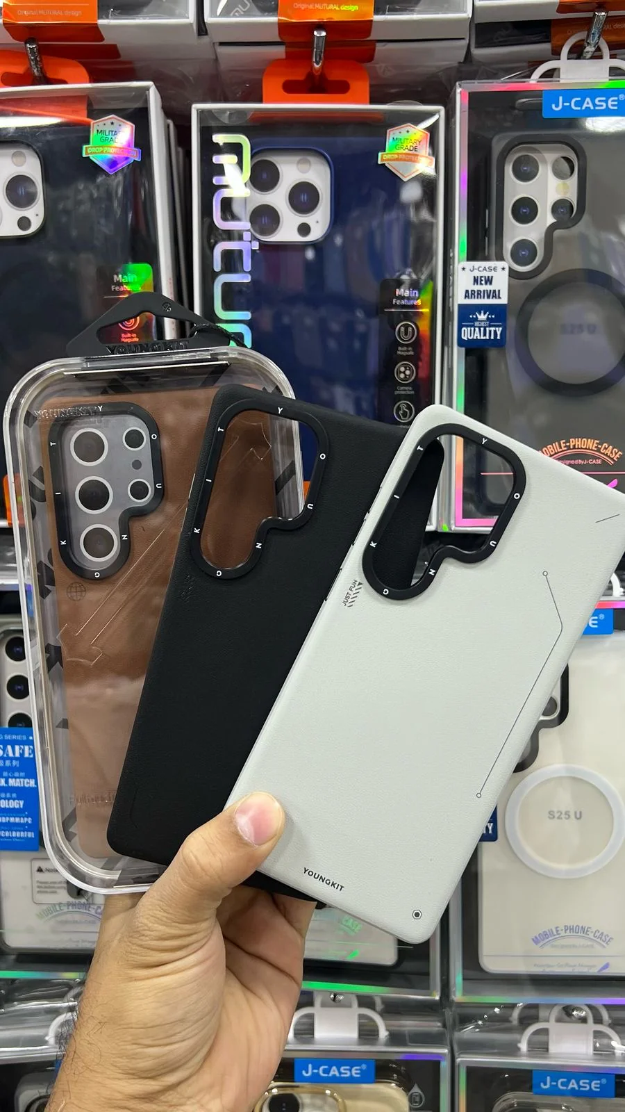 Young kit leather case for Samsung s25 ultra