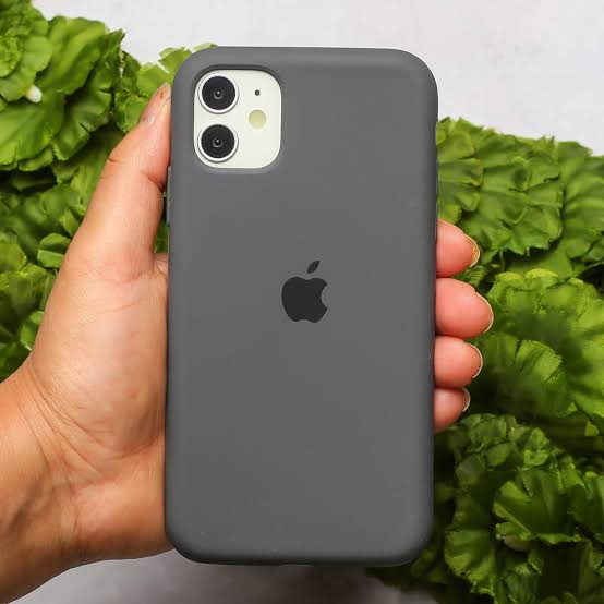Apple Official Silicone Case Dark Grey